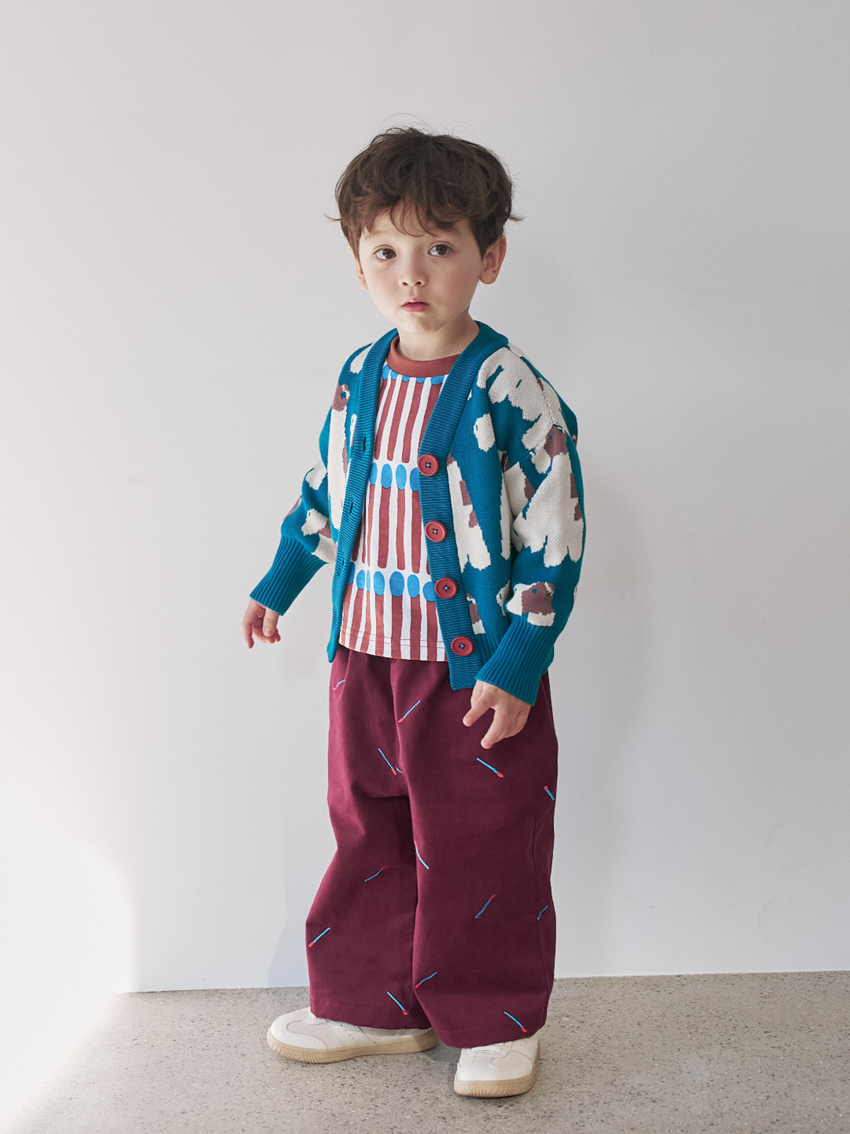 The Matchstick Embroidered Pant