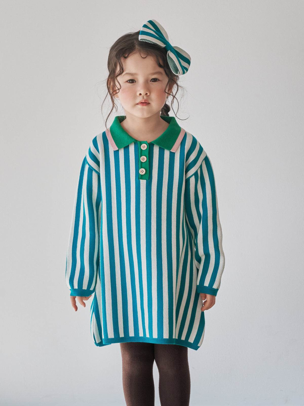 The Stripe Collar Dress