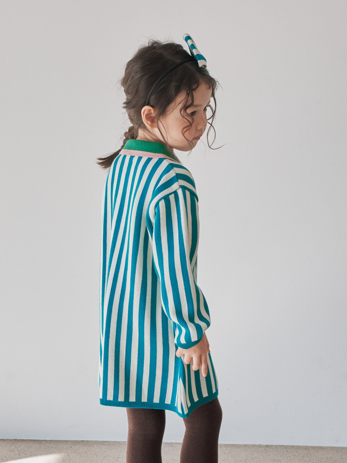 The Stripe Collar Dress