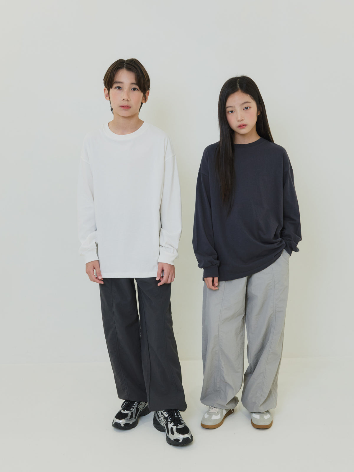 Relaxed Drawcord Track Pants