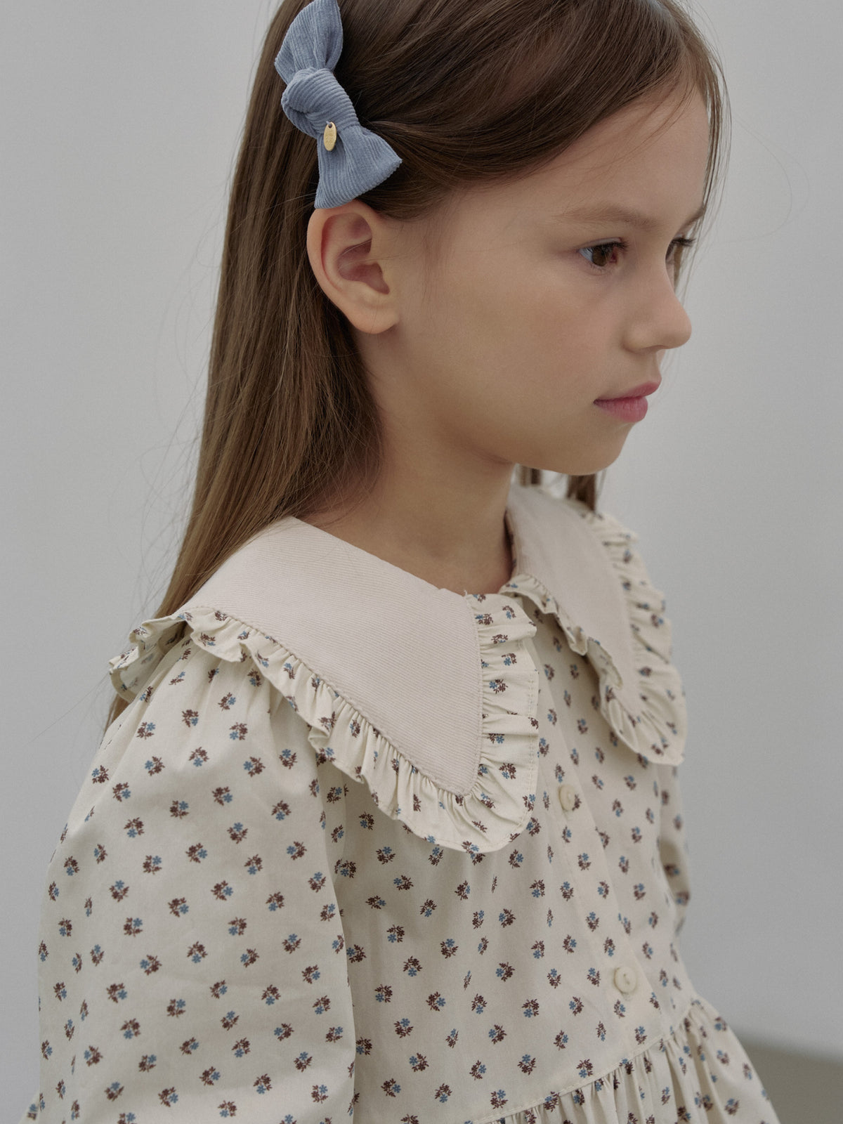 Collared Floral Blouse